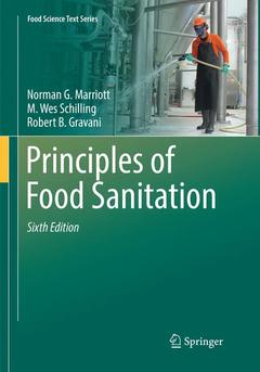 Couverture de l’ouvrage Principles of Food Sanitation