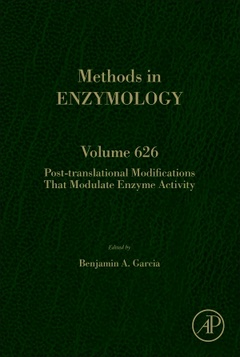 Couverture de l’ouvrage Post-translational Modifications That Modulate Enzyme Activity