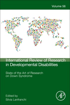 Couverture de l’ouvrage State of the Art of Research on Down Syndrome