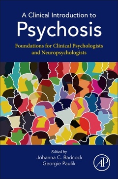 Couverture de l’ouvrage A Clinical Introduction to Psychosis