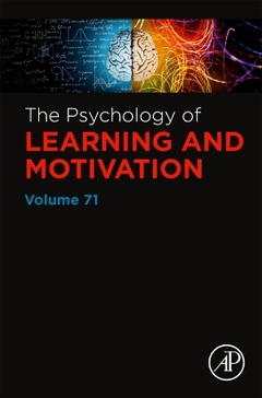 Couverture de l’ouvrage The Psychology of Learning and Motivation