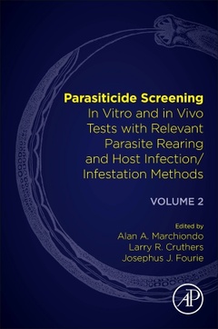 Couverture de l’ouvrage Parasiticide Screening