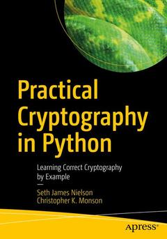 Couverture de l’ouvrage Practical Cryptography in Python