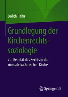 Cover of the book Grundlegung der Kirchenrechtssoziologie