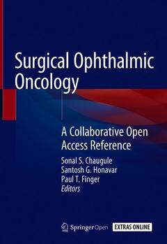 Couverture de l’ouvrage Surgical Ophthalmic Oncology