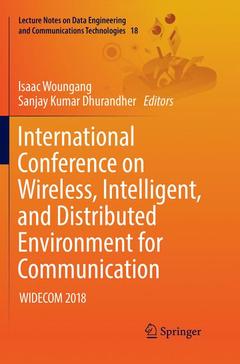 Couverture de l’ouvrage International Conference on Wireless, Intelligent, and Distributed Environment for Communication