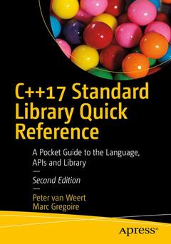 Couverture de l’ouvrage C++17 Standard Library Quick Reference