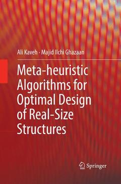 Couverture de l’ouvrage Meta-heuristic Algorithms for Optimal Design of Real-Size Structures