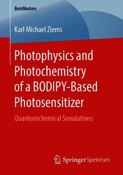 Cover of the book Photophysics and Photochemistry of a BODIPY‐Based Photosensitizer