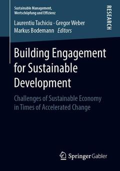 Couverture de l’ouvrage Building Engagement for Sustainable Development