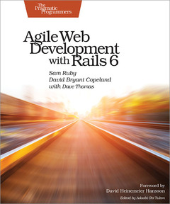 Couverture de l’ouvrage Agile Web Development with Rails 6