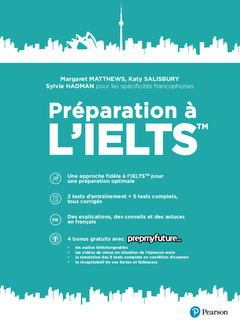 Couverture de l’ouvrage PREPARATION A L'IELTS + PrepMyFuture