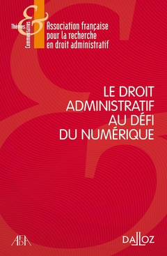 Couverture de l’ouvrage Le droit administratif au défi du numérique