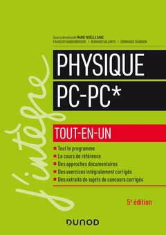 Couverture de l’ouvrage Physique PC-PC* tout-en-un - 5e éd.