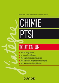 Cover of the book Chimie PTSI tout-en-un