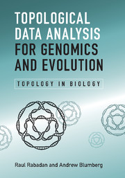 Couverture de l’ouvrage Topological Data Analysis for Genomics and Evolution