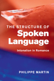 Couverture de l’ouvrage The Structure of Spoken Language