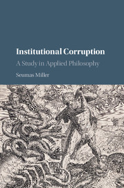 Couverture de l’ouvrage Institutional Corruption