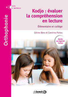 Cover of the book Kodjo : évaluer la compréhension en lecture - Elémentaire et collège