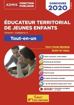 Cover of the book Concours Éducateur territorial de jeunes enfants - Tout-en-un - Catégorie A