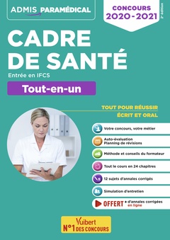 Cover of the book Concours Cadre de santé - Entrée en IFCS - Tout-en-un