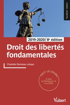 Couverture de l’ouvrage Droit des libertés fondamentales 2019/2020