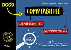 Cover of the book DCG 9. Comptabilité en 65 sketchnotes et 30 applications corrigées