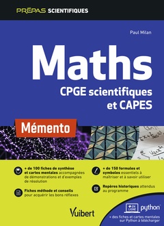Couverture de l’ouvrage Mémento Maths