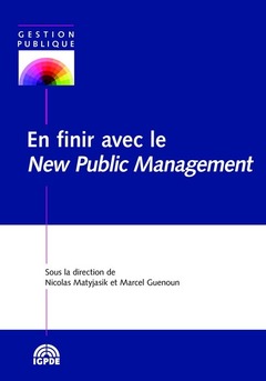 Cover of the book En finir avec le New Public Management