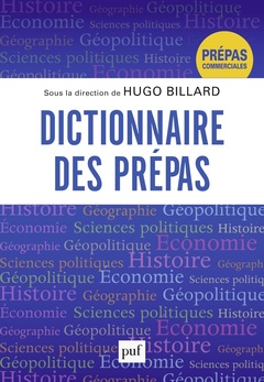 Cover of the book Dictionnaire des prépas