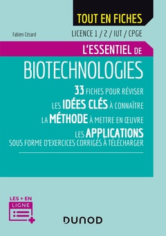 Couverture de l’ouvrage Biotechnologies - Licence 1/2/IUT/CPGE