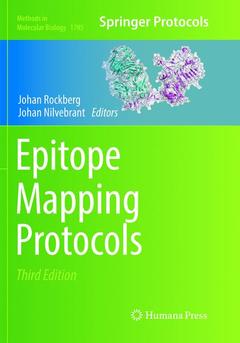 Couverture de l’ouvrage Epitope Mapping Protocols