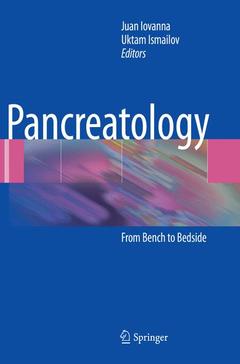 Couverture de l’ouvrage Pancreatology
