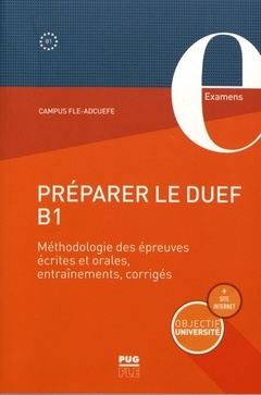 Cover of the book Préparer le DUEF B1