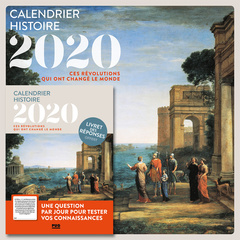 Couverture de l’ouvrage Calendrier histoire 2020 - revolutions !