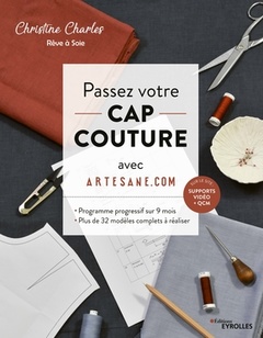 Couverture de l’ouvrage Passez votre CAP couture avec Artesane.com