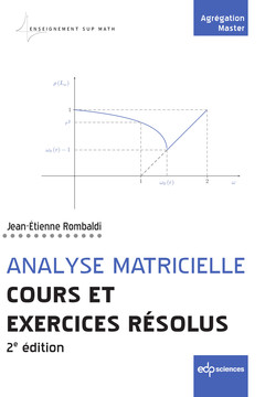 Cover of the book Analyse matricielle - Cours et exercices résolus