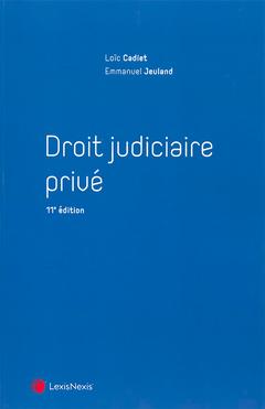 Cover of the book droit judiciaire prive