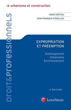 Couverture de l’ouvrage expropriation et preemption