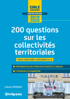 Cover of the book 200 questions sur les collectivites territoriales