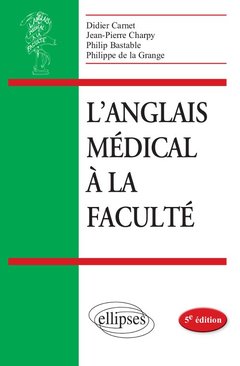 Couverture de l’ouvrage L'anglais pour les sciences de santé - 5e édition