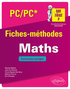 Couverture de l’ouvrage Mathématiques PC