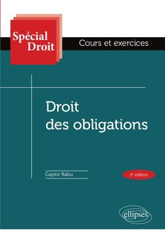 Cover of the book Droit des obligations - 2e édition