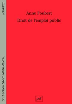 Cover of the book Droit de l'emploi public