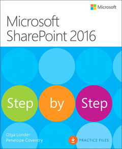 Couverture de l’ouvrage Microsoft SharePoint 2016 Step by Step