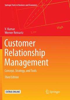 Couverture de l’ouvrage Customer Relationship Management