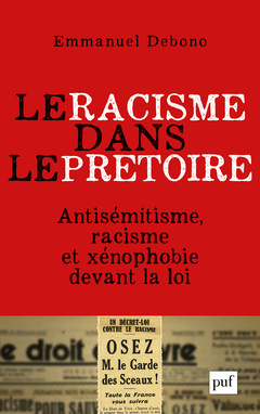 Cover of the book Le racisme dans le prétoire