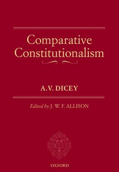 Couverture de l’ouvrage Comparative Constitutionalism