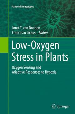 Couverture de l’ouvrage Low-Oxygen Stress in Plants