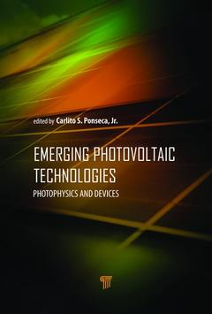Couverture de l’ouvrage Emerging Photovoltaic Technologies
